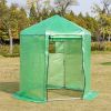 Walk-In Hexagonal Greenhouse with PE Cover and Metal Frame