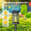 6 Pack Solar Stake Lights, IP6pack Waterproof Decorative Landscape Lamps with Auto On/Off for Pathway, Garden, Yard, and Patio