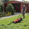 13 Inch Electric Push Lawn Corded Mower with Grass Bag