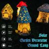 Cute Easter Rabbit Solar Garden Lights Waterproof LED Landscape Lamp