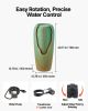 VEVOR Outdoor Water Fountain, 30.71 in Height Fountain and Waterfall, 1-Tier Floor Standing Glazed Jar Style Fountains with LED Light and Pump