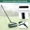 Garden Manual Lawn Aerator with Detachable Handle