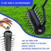 Rolling Manual Lawn Aerator with 58 Inch Handle Push Lawn Aeration Tool for Lawns, Yards, and Gardens