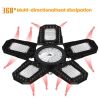 Five Leaf Foldable Transformable LED Plant Light for Greenhouse