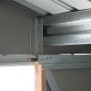 Outsunny 7x4 FT Outdoor Storage Shed with Sliding Doors and Vents