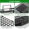 Live Animal Cage Trap For Animals Under Easy To Setup Humane Galvanized Iron Trap Cage For Raccoons Armadillos Groundhogs Muskrats Opossums Skunks