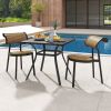 Outdoor Patio Bar Coffee Table for Backyard Garden